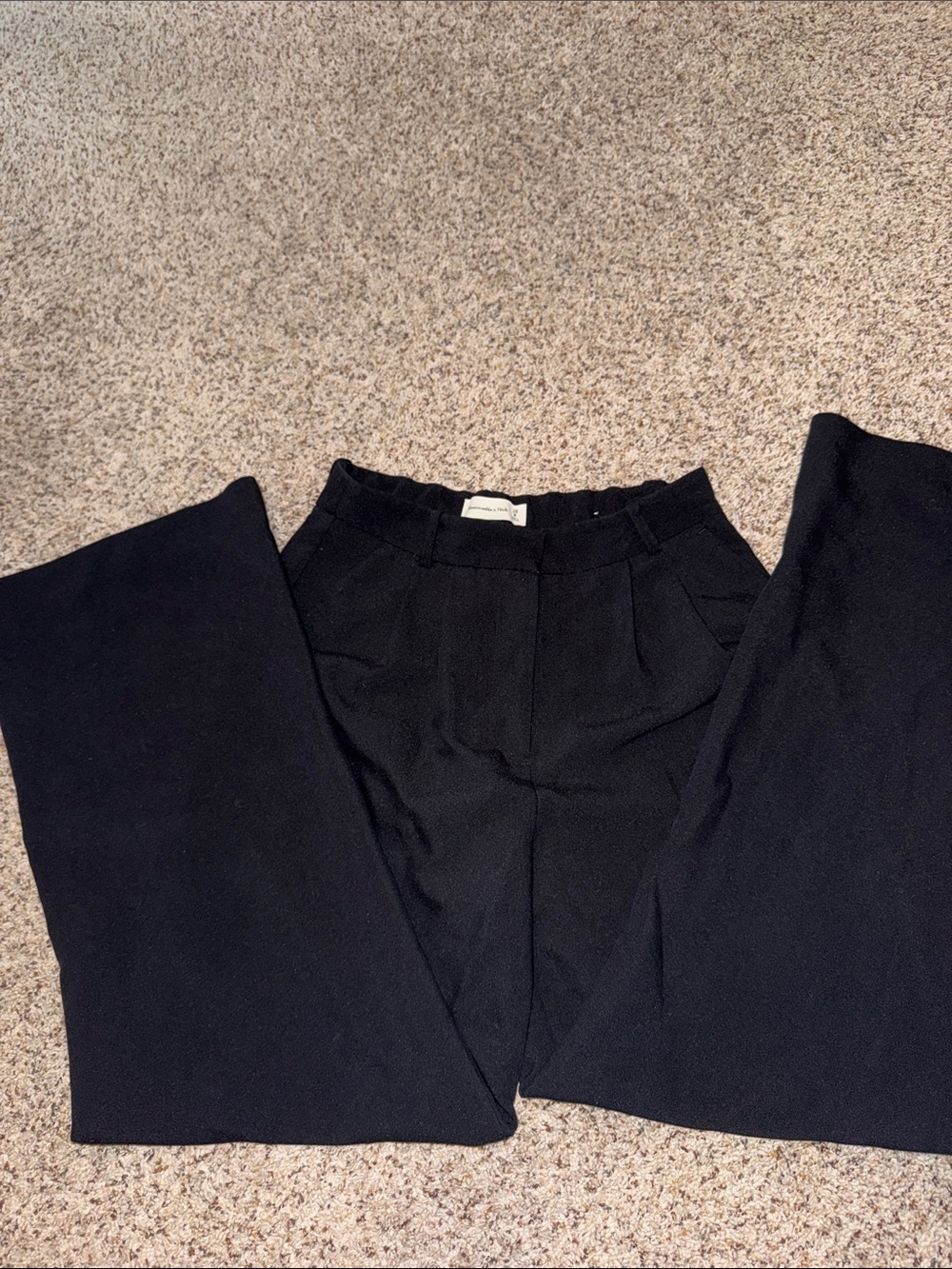Albercrombie Wide-Leg Women's dress Pants in Black